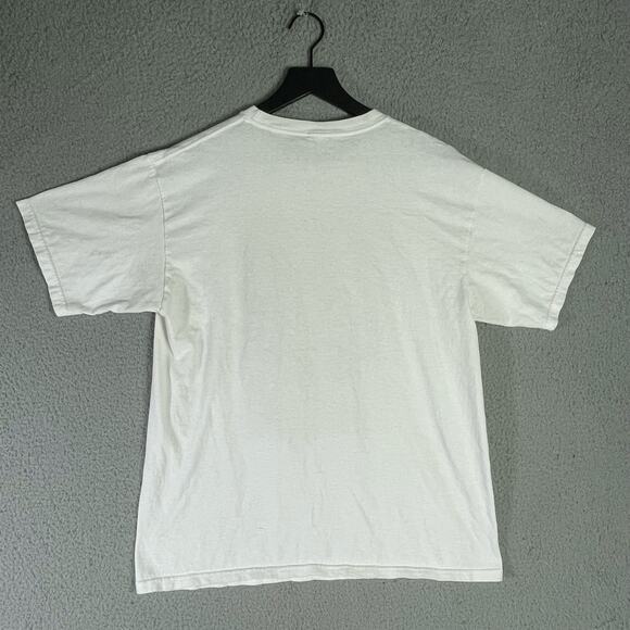 Yazbek‎ Mexico Souvenir T-Shirt Map Graphic Tee Large White Cotton - Picture 8 of 8